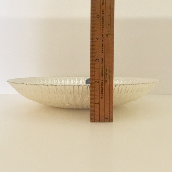 NEW. AZURRA GLASS BOWL WITH 100% GENUINE SILVER - Picture 12 of 14